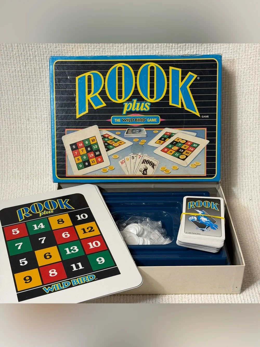 ROOK PLUS THE WILDBIRD BOARD GAME 1994 PARKER BROTHERS
